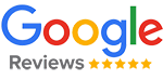 The image shows a logo consisting of the word  Google  with its distinctive multicolored lettering, along with the Google Chrome browser icon, set against a white background.